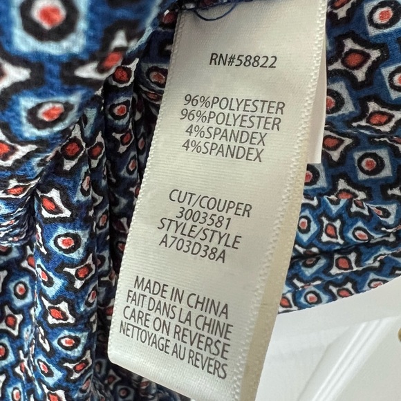 Max Studio-Women’s Blouse Button Down Tie-Bell Sleeve-Size Small-NWT - Picture 11 of 12